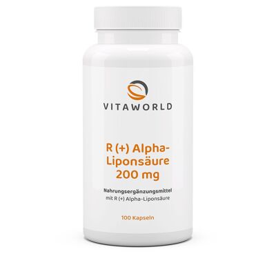R (+) Alpha Lipoic Acid 200 mg (100 caps)