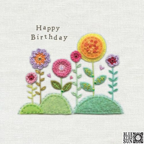 Birthday Growing Flowers - Touchy Feely