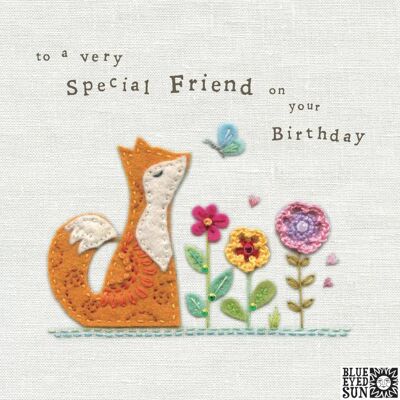 Special Friend Birthday - Touchy Feely