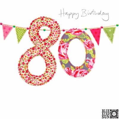 80th Birthday - Sew Delightful