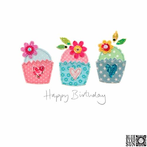 Birthday Cupcakes - Sew Delightful