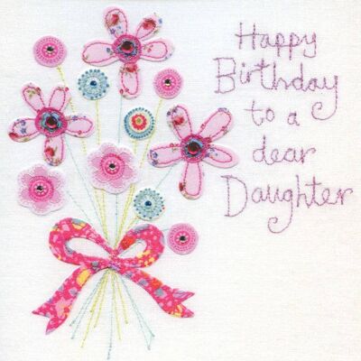 Daughter Birthday Flowers - Vintage