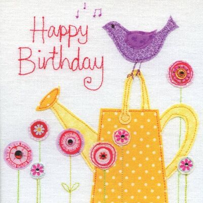 Birthday Bird - Vintage