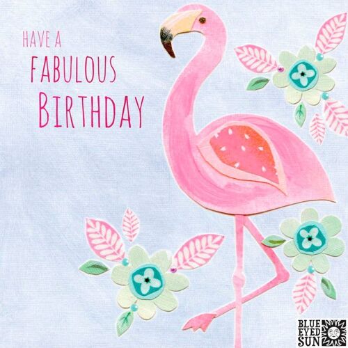 Birthday Flamingo - Daydream