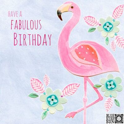 Geburtstags-Flamingo - Tagtraum
