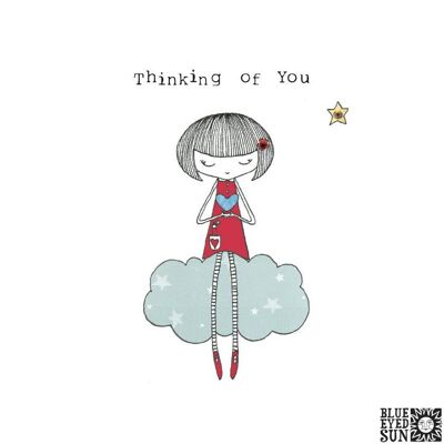 Thinking of You - Doodle Girl