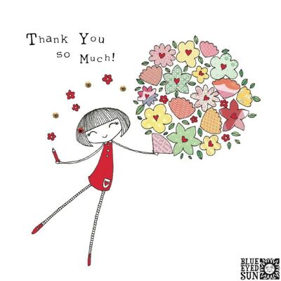 Thank You - Doodle Girl
