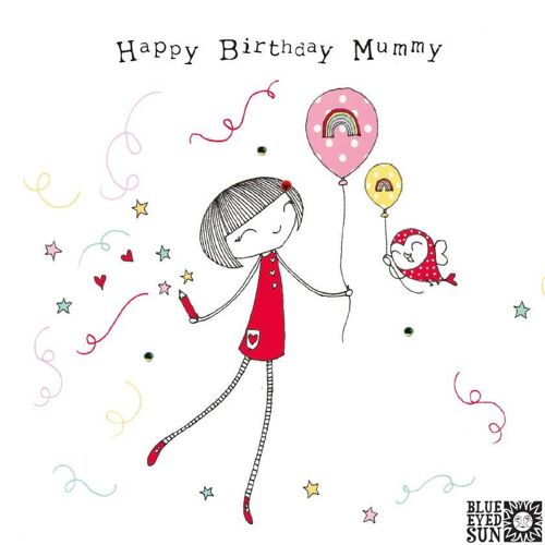 Mummy Birthday - Doodle Girl