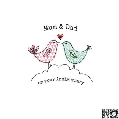 Mum & Dad Anniversary - Biscuit