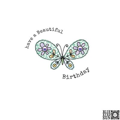 Cumpleaños Mariposa - Galleta