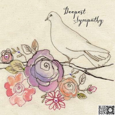Deepest Sympathy - Broderie