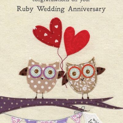 Ruby Wedding Anniversary - Picnic Time