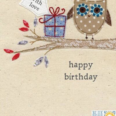 Birthday Owl - Picnic Time