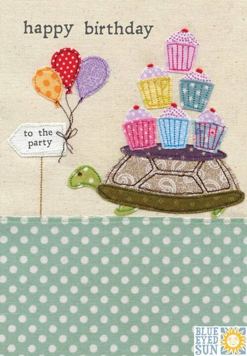 Birthday Tortoise - Picnic Time