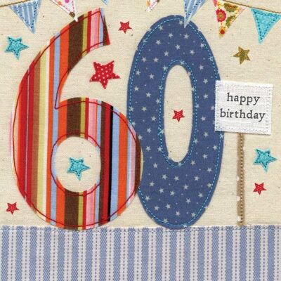 Banderines de 60 cumpleaños - Hora de picnic