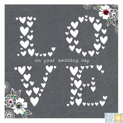 LOVE on your Wedding Day - Fleur