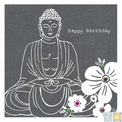 Joyeux anniversaire Bouddha - Fleur