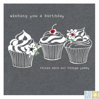 Happy Birthday Cupcakes - Fleur