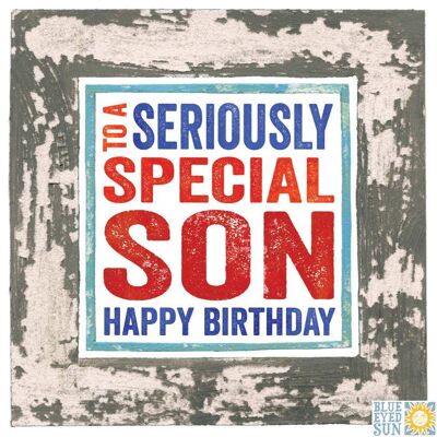 Cumpleaños especial de hijo: en el marco