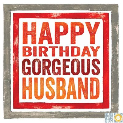 Ehemann-Geburtstag - im Rahmen