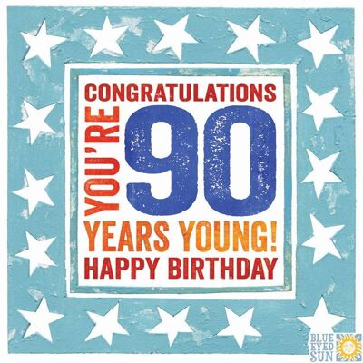 90 cumpleaños - En el marco