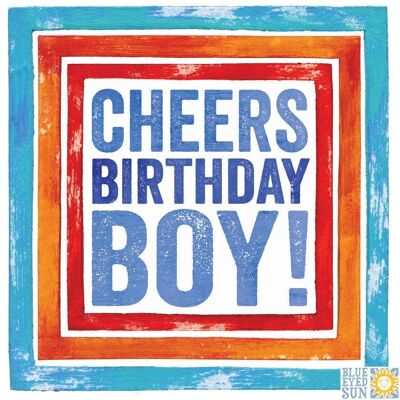 Cheers Birthday Boy - Dans le cadre