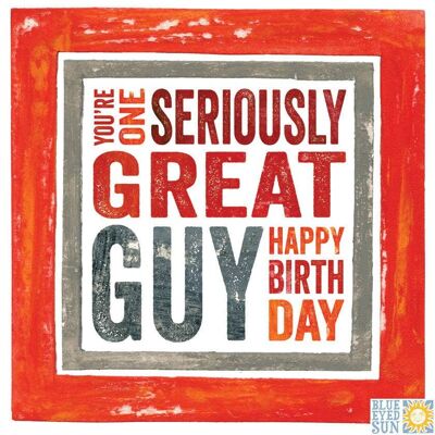 Great Guy Birthday - In The Frame