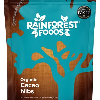 Rainforest Foods Organic Cacao Nibs 300g