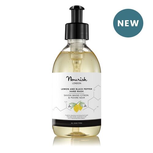 Nourish London Black Pepper Hand Wash 300ML