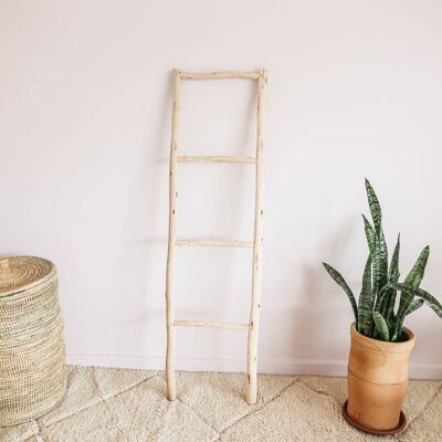 Escalera de madera decorativa boho chic marroquí