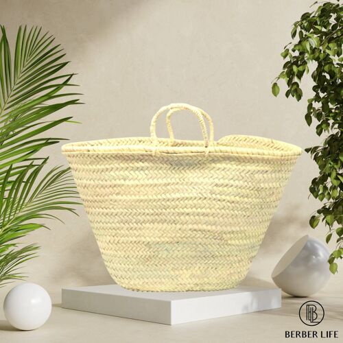 French Market Straw Simple Bag