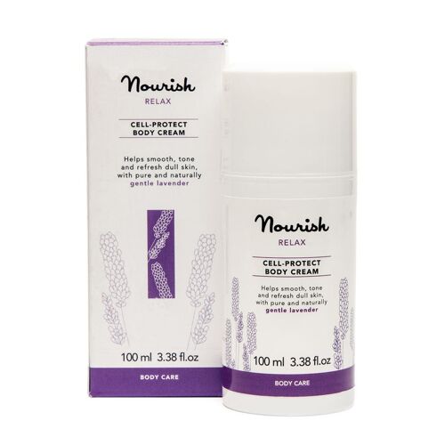 Nourish London Relax Cell-Protect Body Cream 100ML
