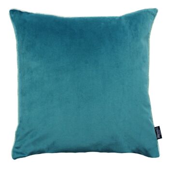 Housse de coussin HAMPTON S pétrole 1