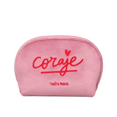 Premium Velvet Bag Courage (Trousse de maquillage)