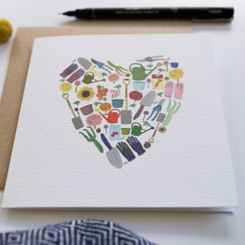 Carte de coeur de jardinage 4