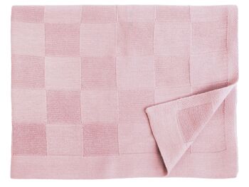 Couverture bébé MORITZ rose