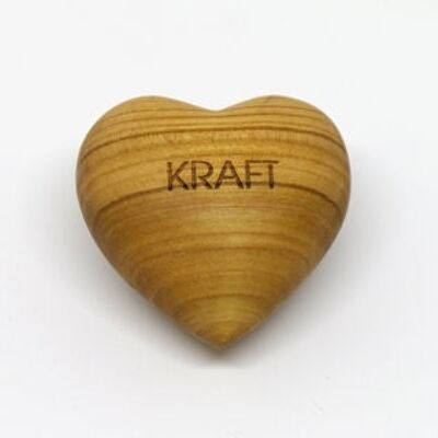 Grazie cuore di legno KRAFT