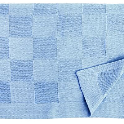 Baby blanket MORITZ blue