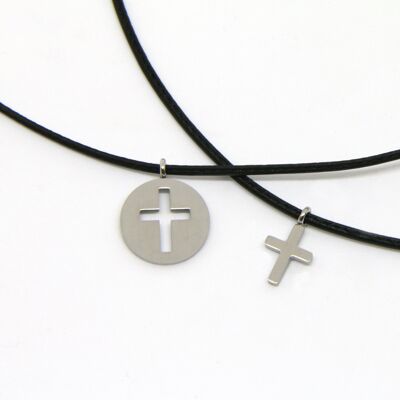 Friendship jewelry circle/cross for 2 people who want to share their love in a very special way!!