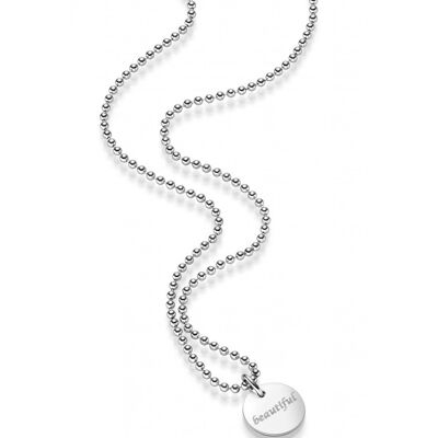 Bracelet with pendant 'beautiful'