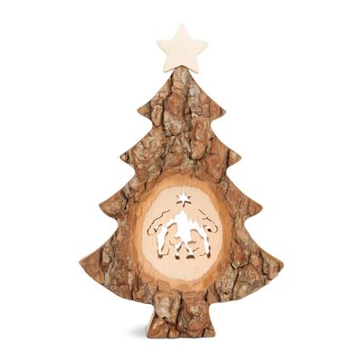 Sapin de Noël Thanksgoods avec motif de scie