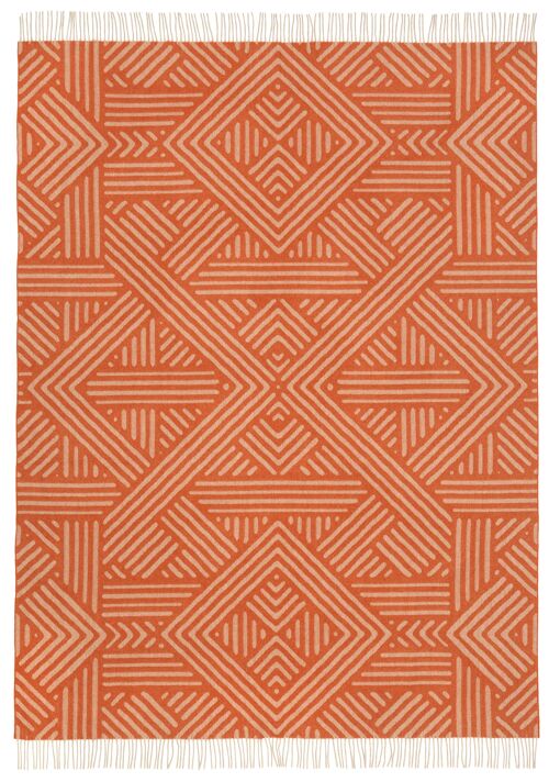 Plaid MAORI terracotta