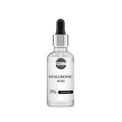 3% d'acide hialuronique tri-molécule, sérum gel hydratant, 50ml