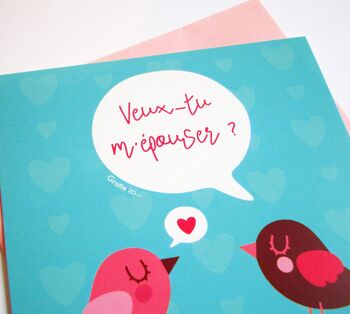 Carte à gratter "Veux-tu m'épouser ?" 3