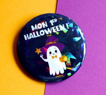 Badge "Mon 1er Halloween" pour photo souvenir de bébé 2