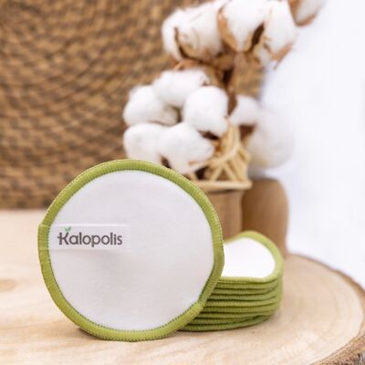 Cotton make-up remover pads