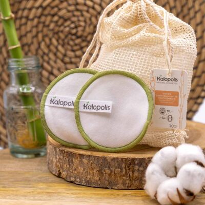 Cotton & Bamboo make-up remover pads