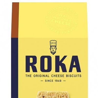 ROKA Cheese Crispies Cheddar Cheese with Black Pepper 70g
