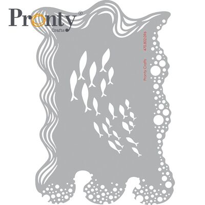 Pronty Crafts Mask stencil A5 Seaborders