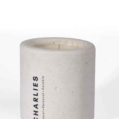 Concrete Large Scented Candle